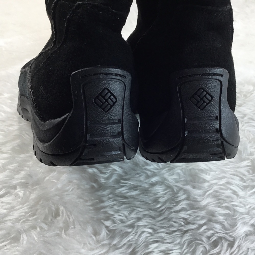 COLUMBIA TERAVAL BLACK WATERPROOF BOOTS 9.5 - Picture 6 of 9